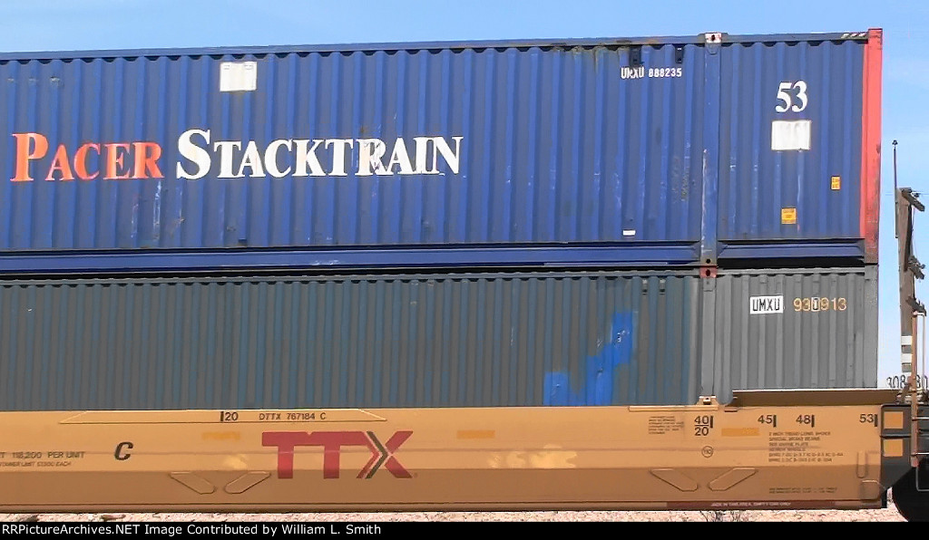 WB Intermodal Frt at Erie NV -124a