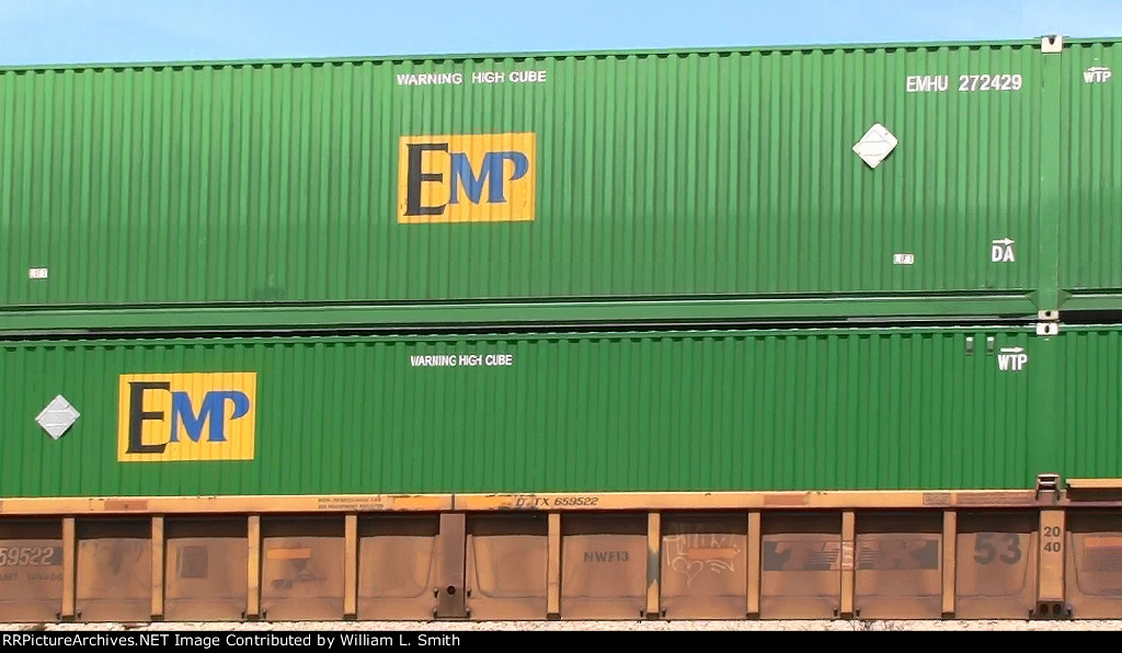 WB Intermodal#Frt at Erie NV -61a