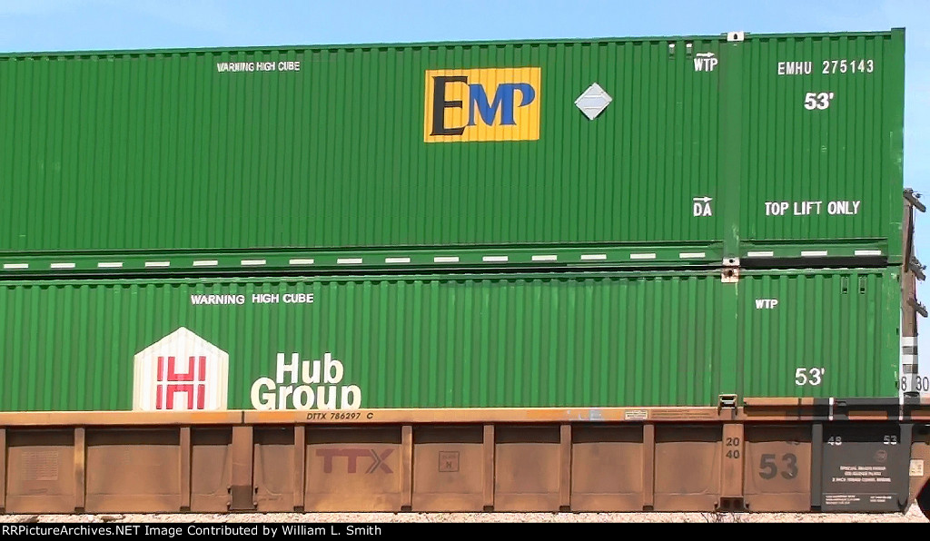 WB Intermodal Frt av Erie NV -74a