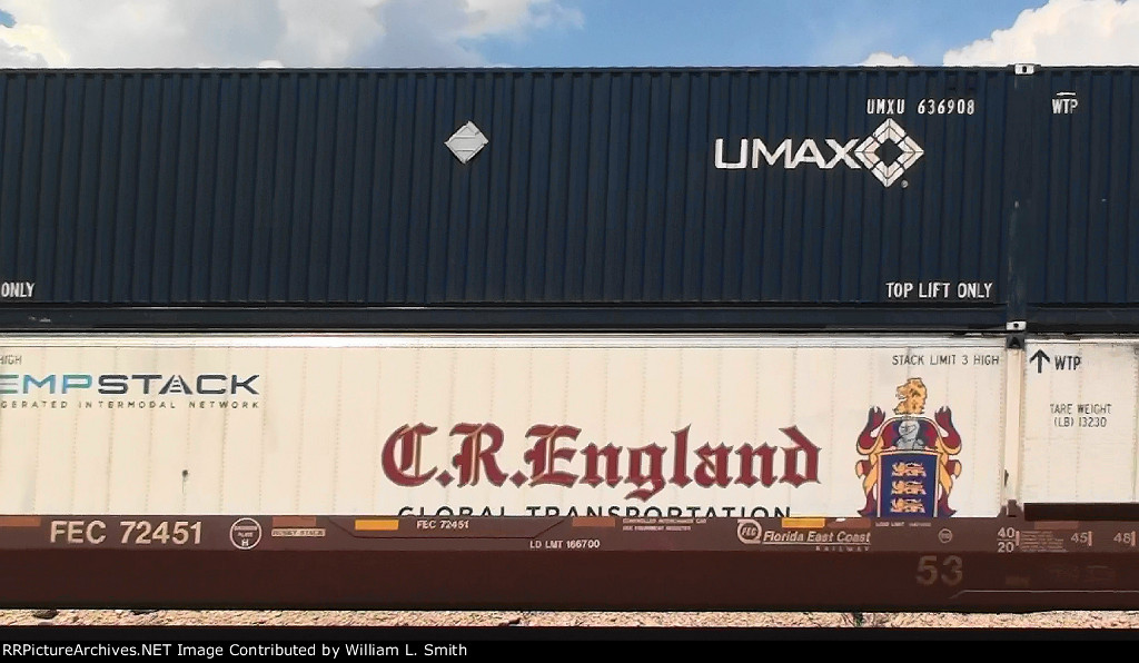 WB Intermodal Frt at Erie NV -98a