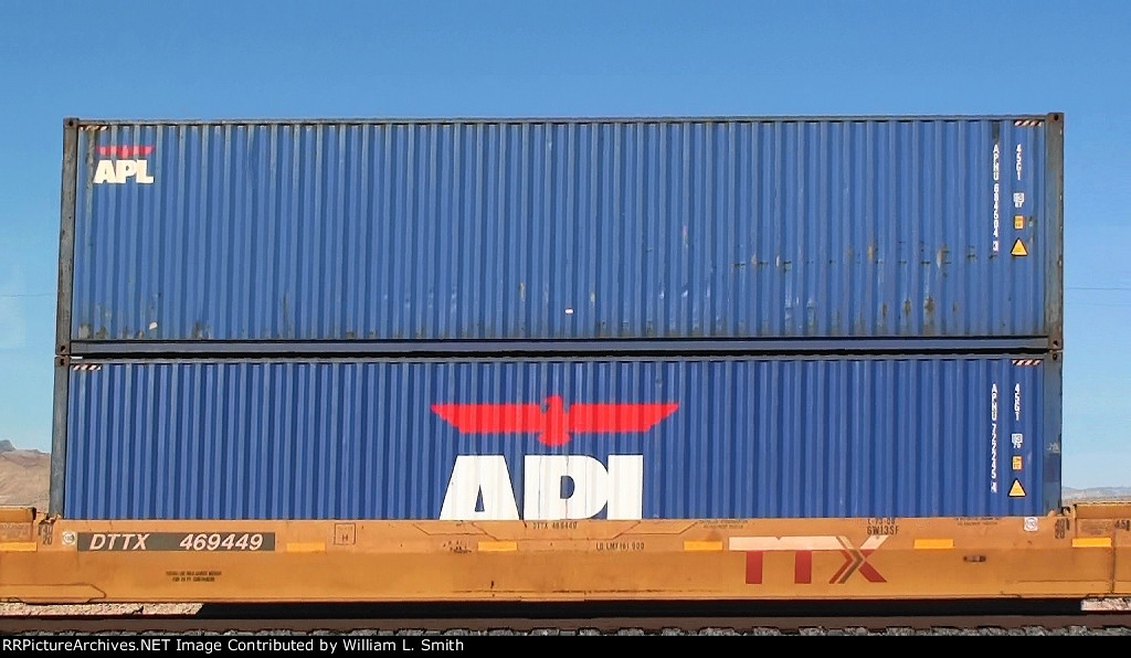 WB Intermodal Frt at Erie Passing Siding NV -120