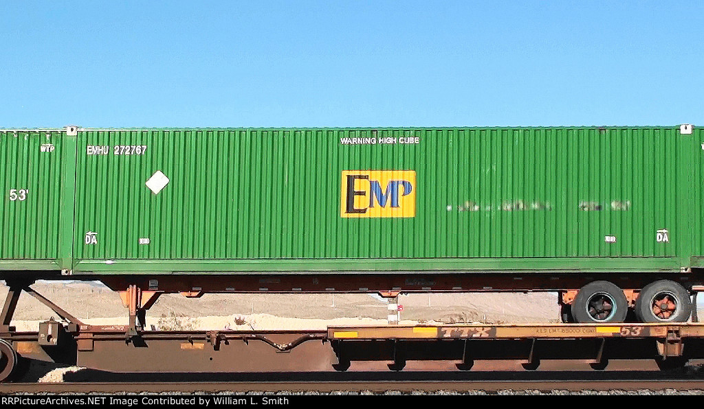 WB Intermodal Frt at Erie Passing Siding NV -123