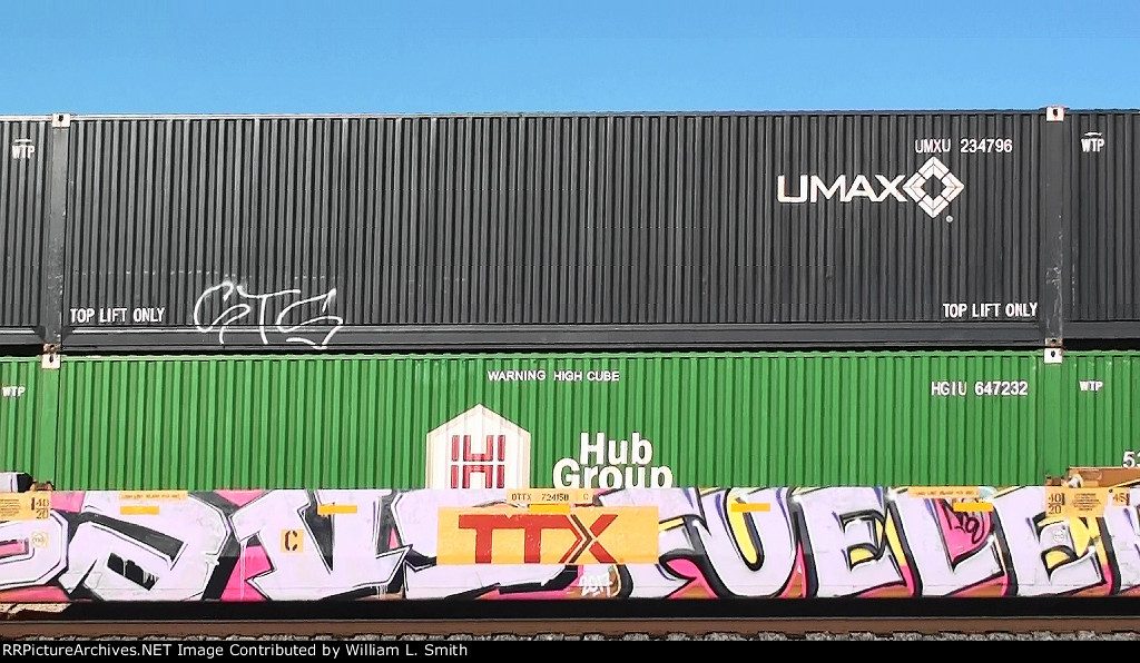 WB Intermodal Frt at Erie Passing Siding NV -136