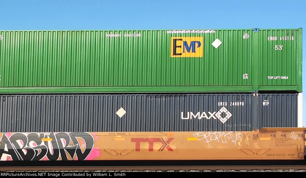 WB Intermodal Frt at Erie Passing Siding NV -148