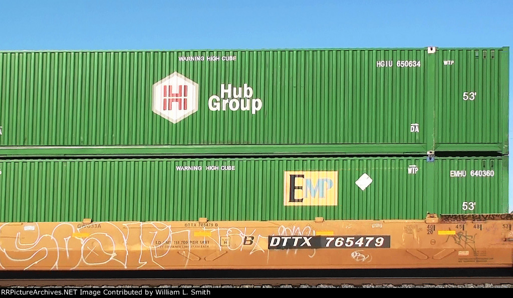 WB Intermodal Frt at Erie Passing Siding NV -151