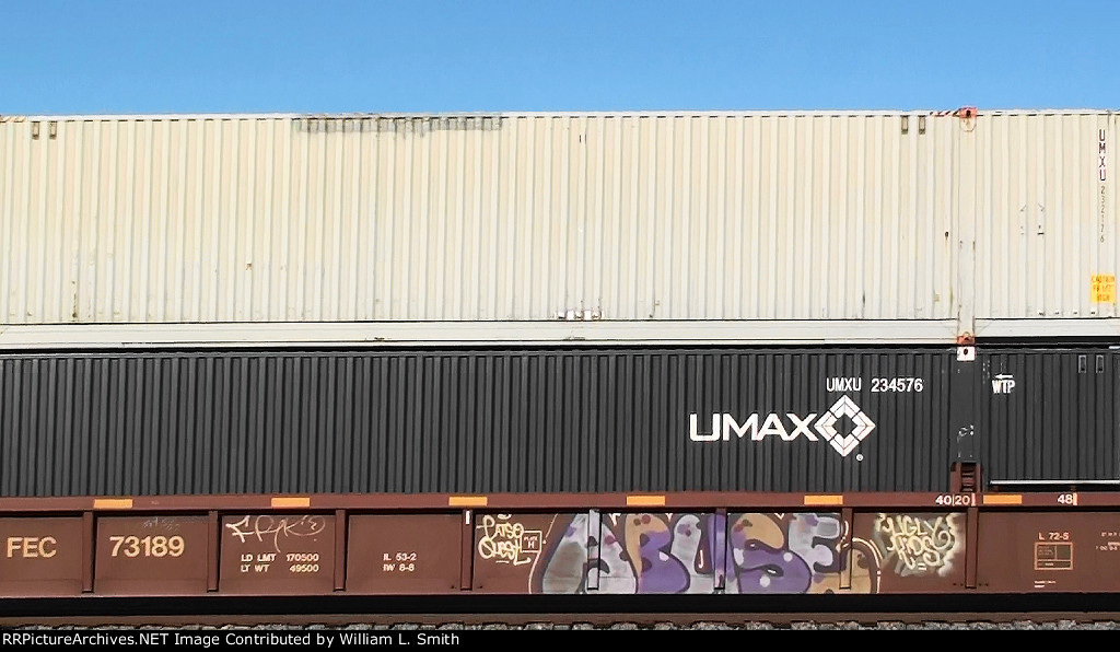 WB Intermodal Frt at Erie Passing Siding NV -153