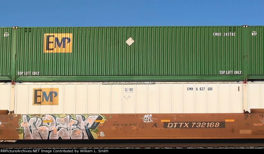 WB Intermodal Frt at Erie Passing Siding NV -58