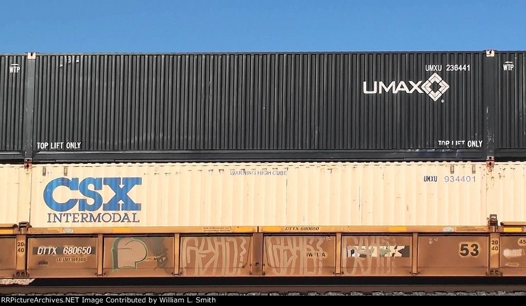 WB Intermodal Frt at Erie Passing Siding NV -73