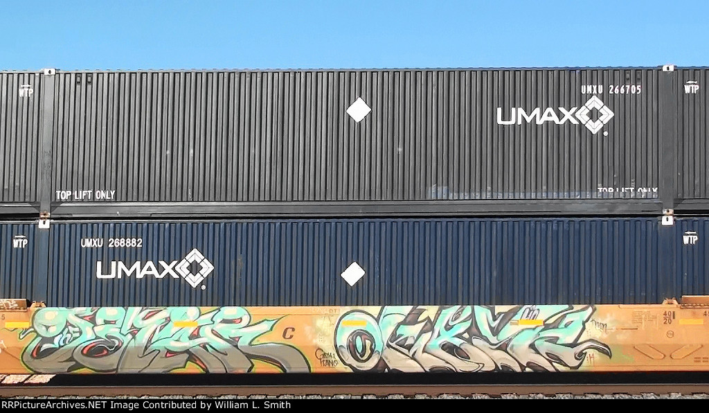 WB Intermodal Frt at Erie Passing Siding NV -76