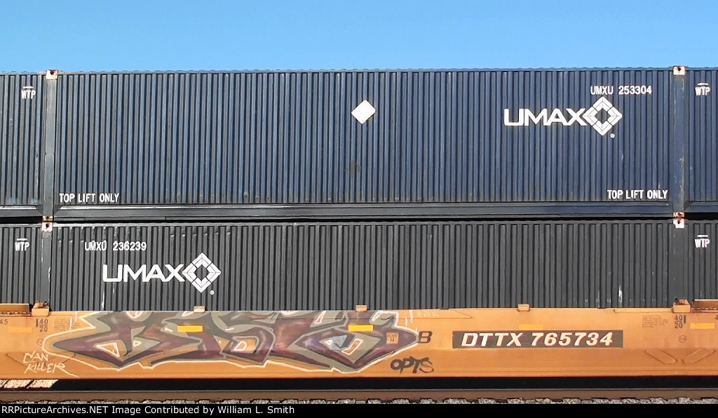 WB Intermodal Frt at Erie Passing Siding NV -77