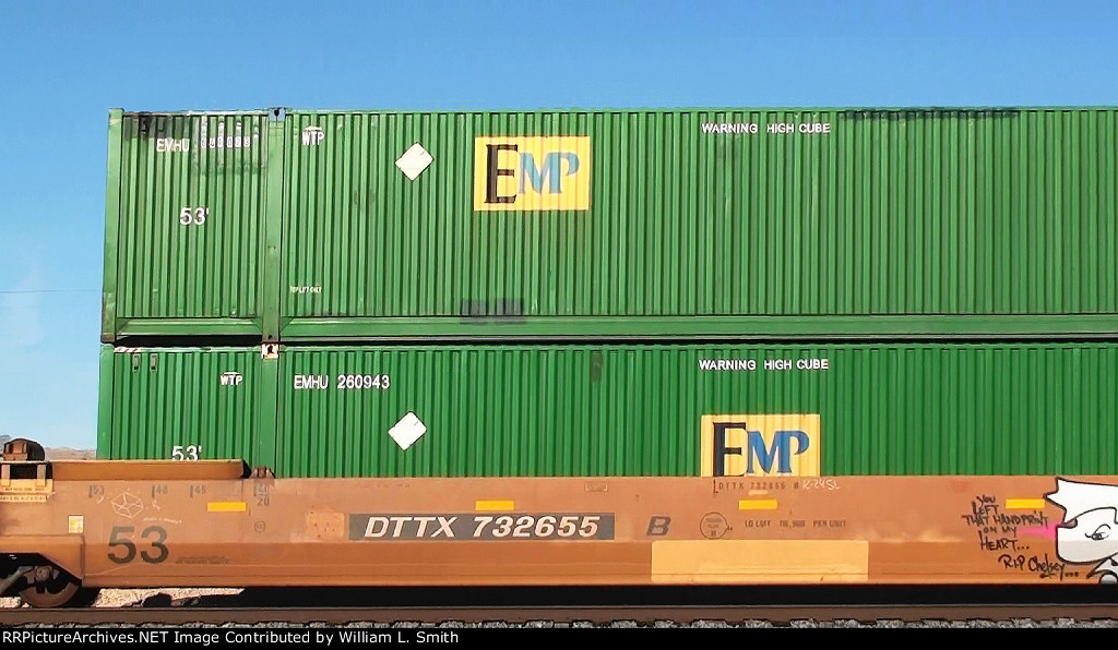 WB Intermodal Frt at Erie Passing Siding NV -83