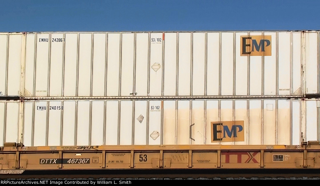 WB Intermodal Frt at Erie Passing Siding NV -89
