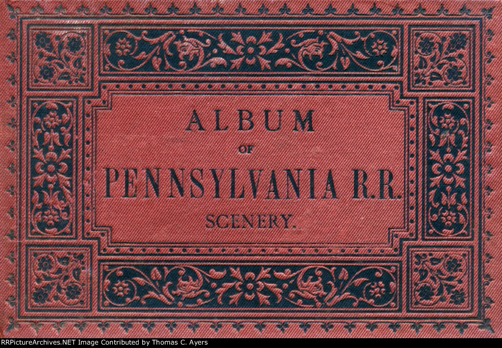 Album of PRR Scenery, Front Cover, 1882