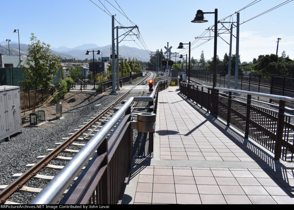 Azusa Station-looking east