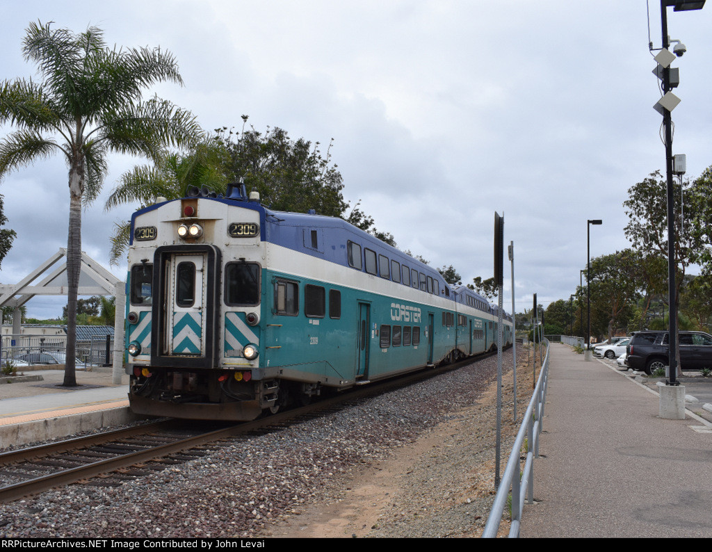 Southbound Coaster Train