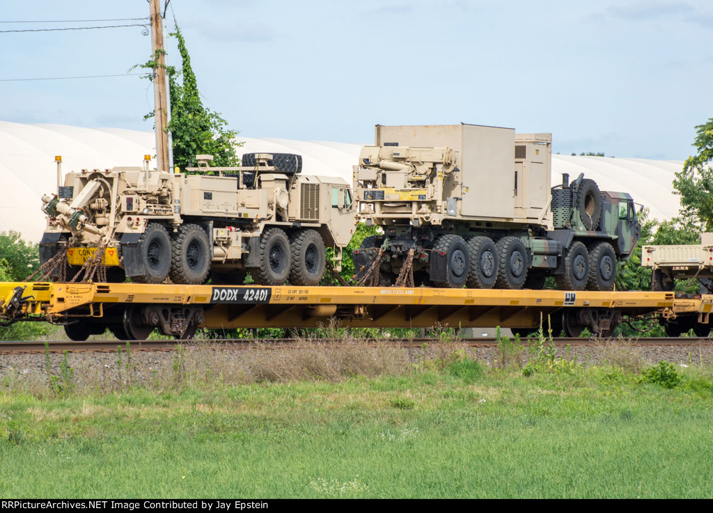 Two HEMTT's ride west on W863