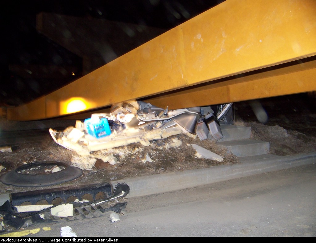 US50 Crossing Bungalow after bridge beam fell on it!