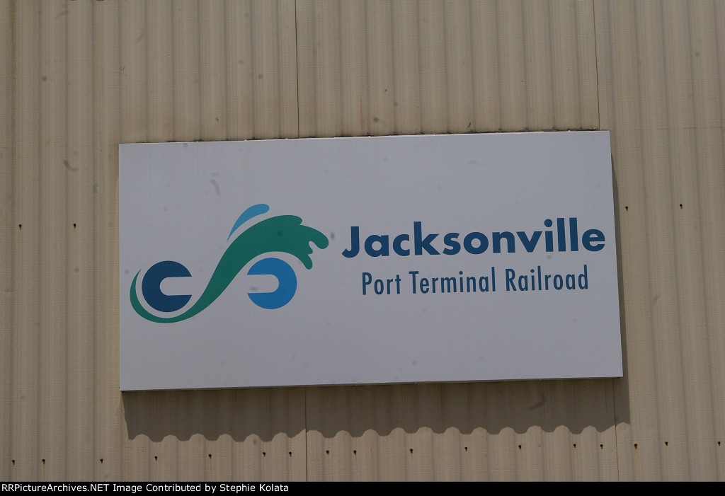 JACKSONVILLE PORT TERMINAL RR SIGN