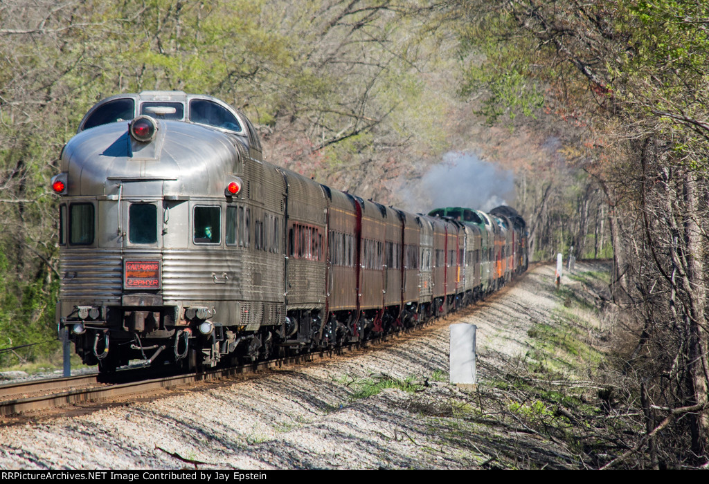 "The Virginian" heads north to Lynchburg