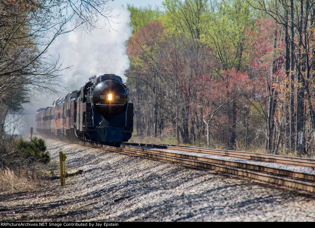 611 cruises north towards Lynchburg
