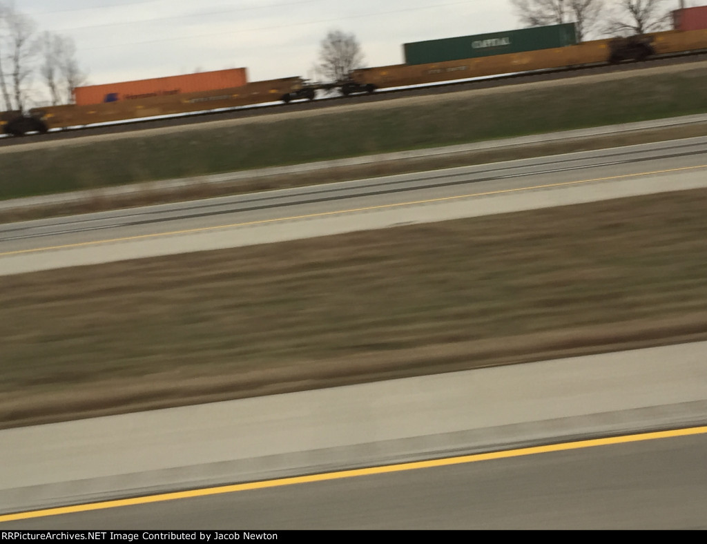 UP Intermodal Train