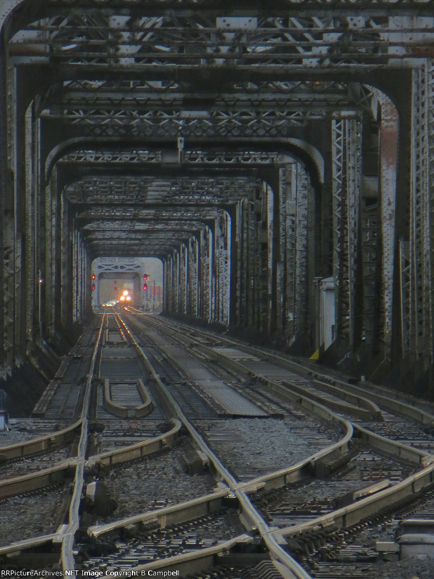 Columbia River Train Bridge