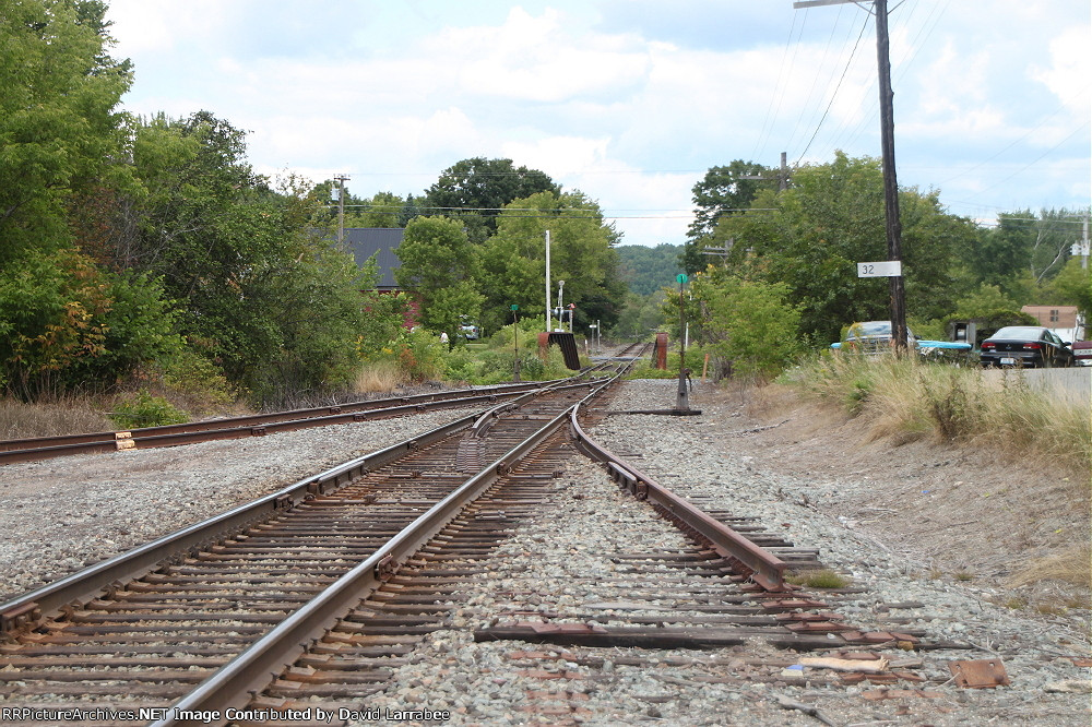 Looking West at MP 32