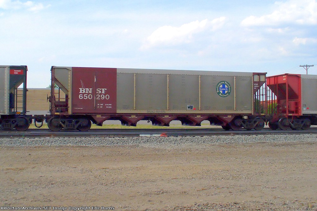 bnsf 650290 coal cars