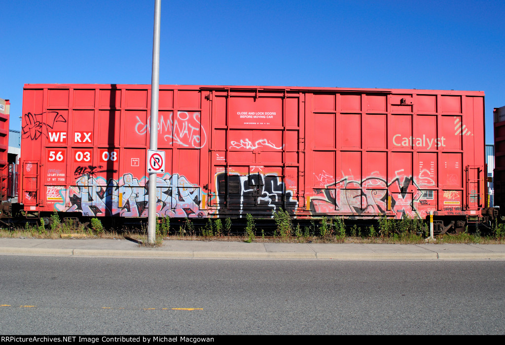 WFRX 560308  50-6 ft Single Door Excess Height Boxcar