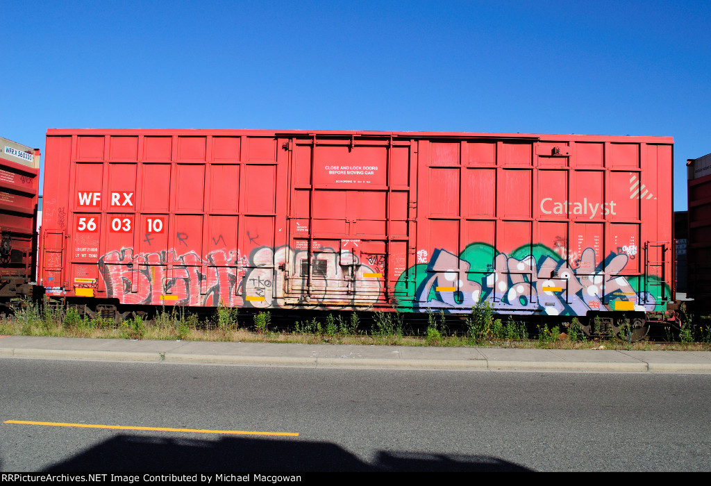 WFRX 560310  50-6 ft Single Door Excess Height Boxcar