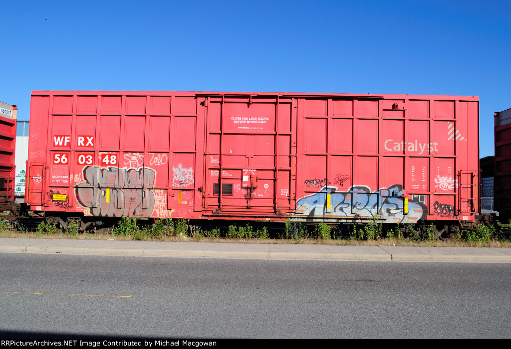 WFRX 560348  50-6 ft Single Door Excess Height Boxcar