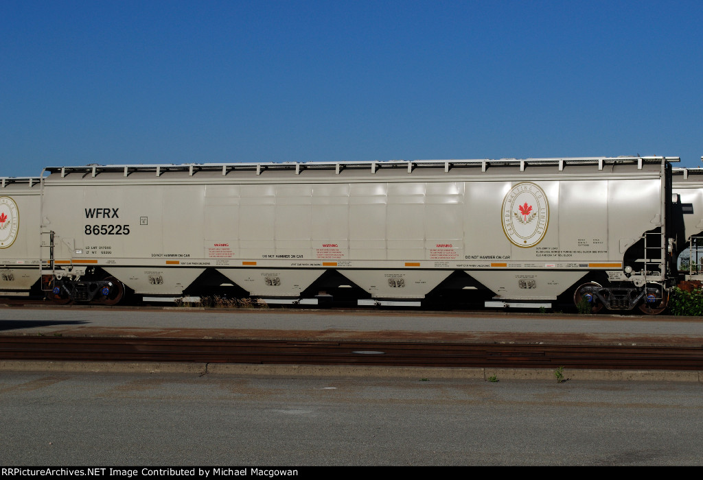 WFRX 865225 865020  6580 cu ft Hopper  CANADA MALTING COMPANY LIMITED