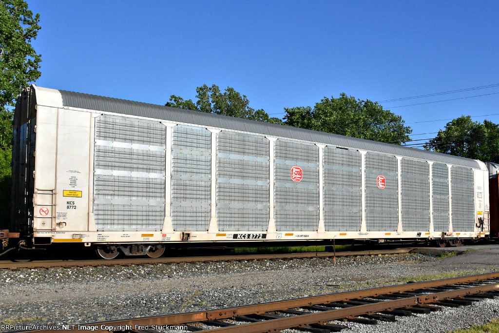 KCS 8772 is all the same number and new to rrpa.