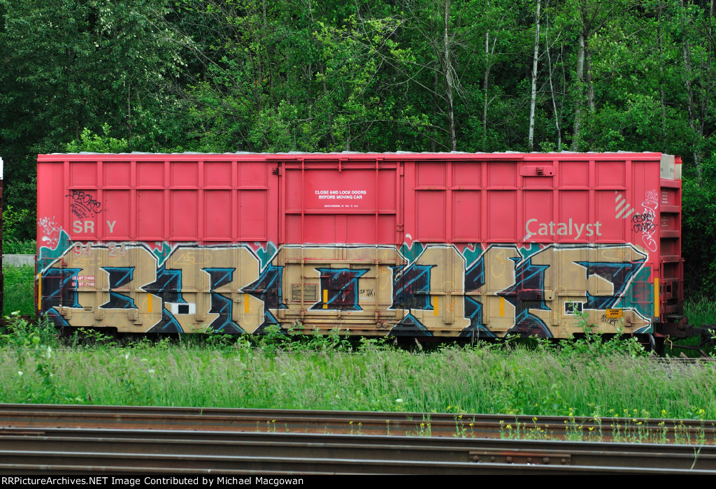 SRY 9424  50-6 ft Single Door Excess Height Boxcar