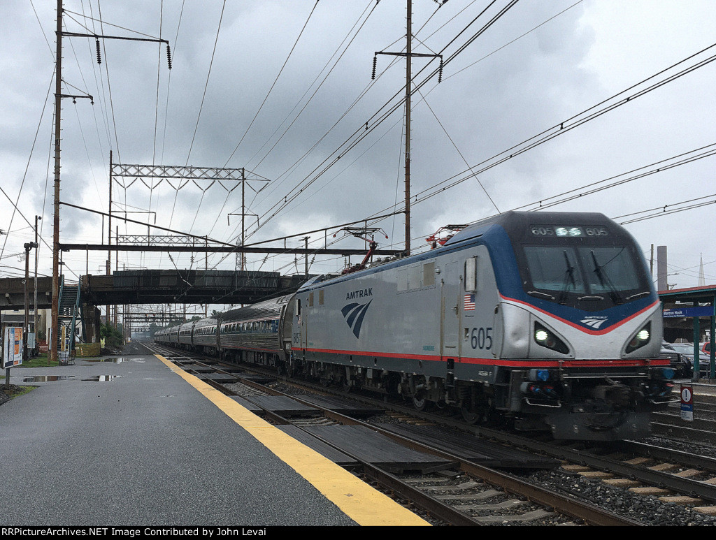Westbound Amtrak NE Regional