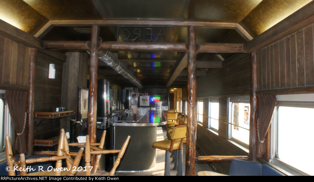 Interior of'Cafe Car
