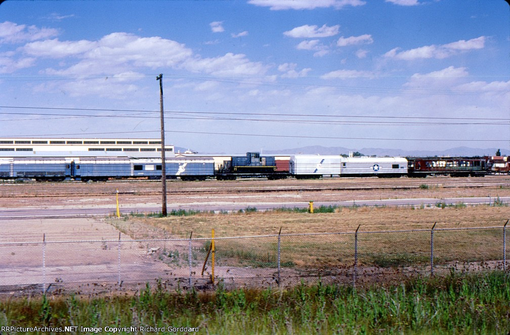 Air Force rail equipment at Hill AF Base