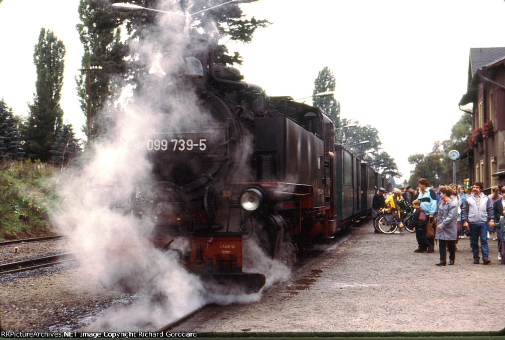 Ready to depart the station 