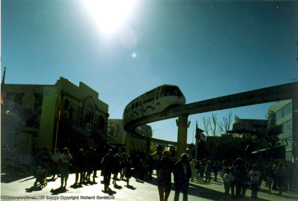 Monorail at Brisbane worlds fair 
