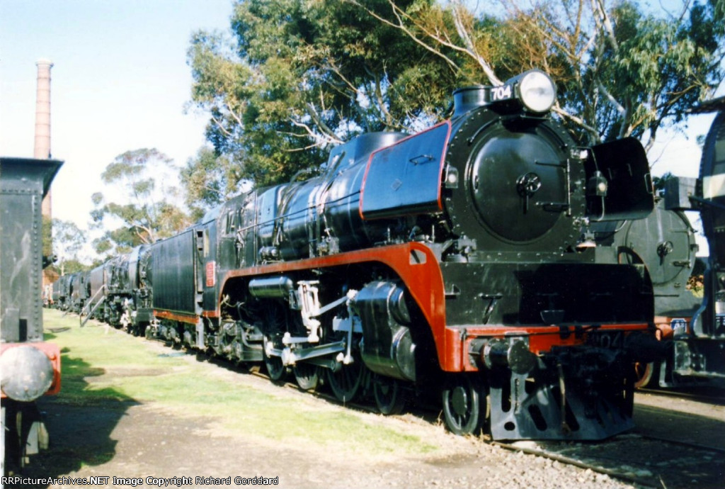 Preserved steam loco