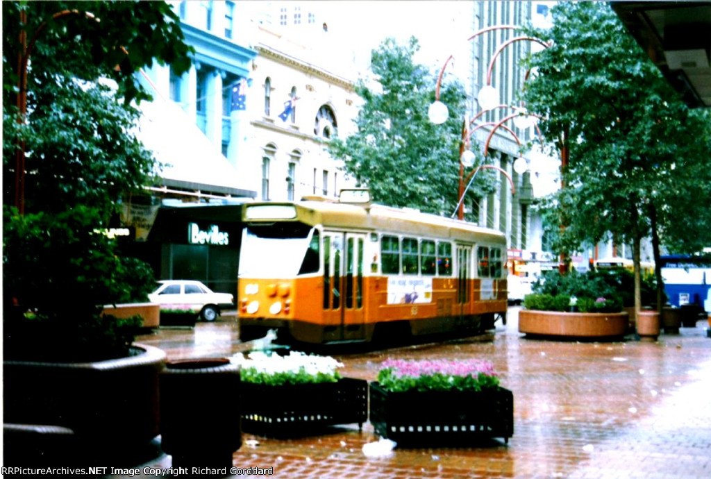 Melbourne on a rainy day