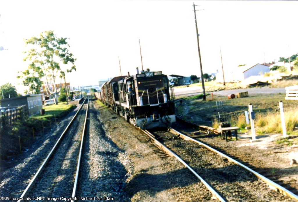 Shot from the cab of an InterCity