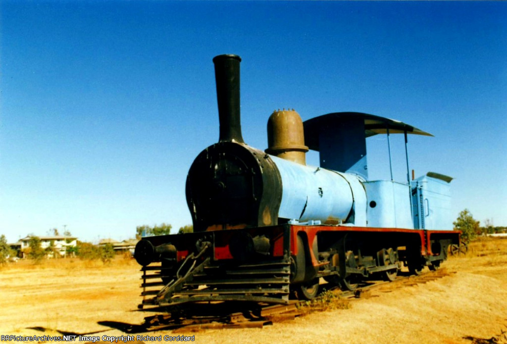 Old steamer on display 