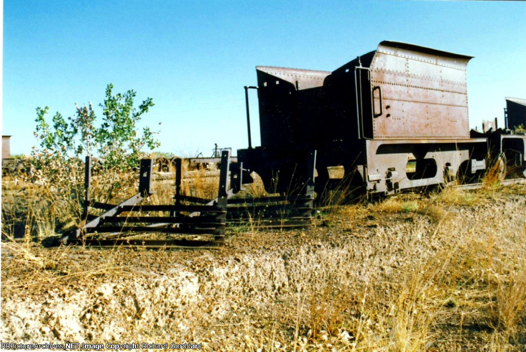 Old rusty tender