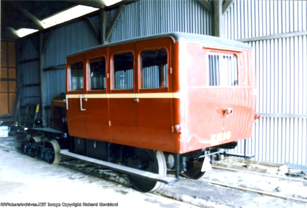 Old rail car preserved