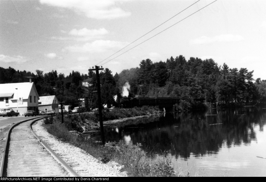 CPR 4-6-0 1057 Ottawa to Wakefield July 21st 1974