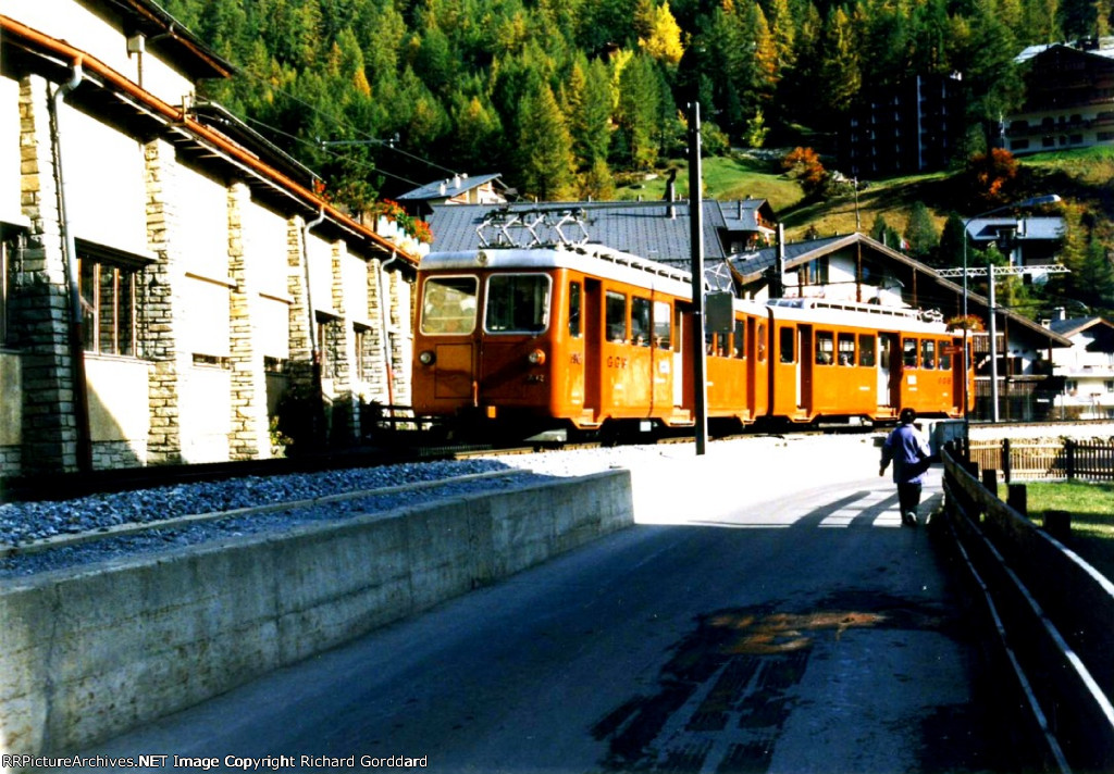 Arriving back on Zermatt