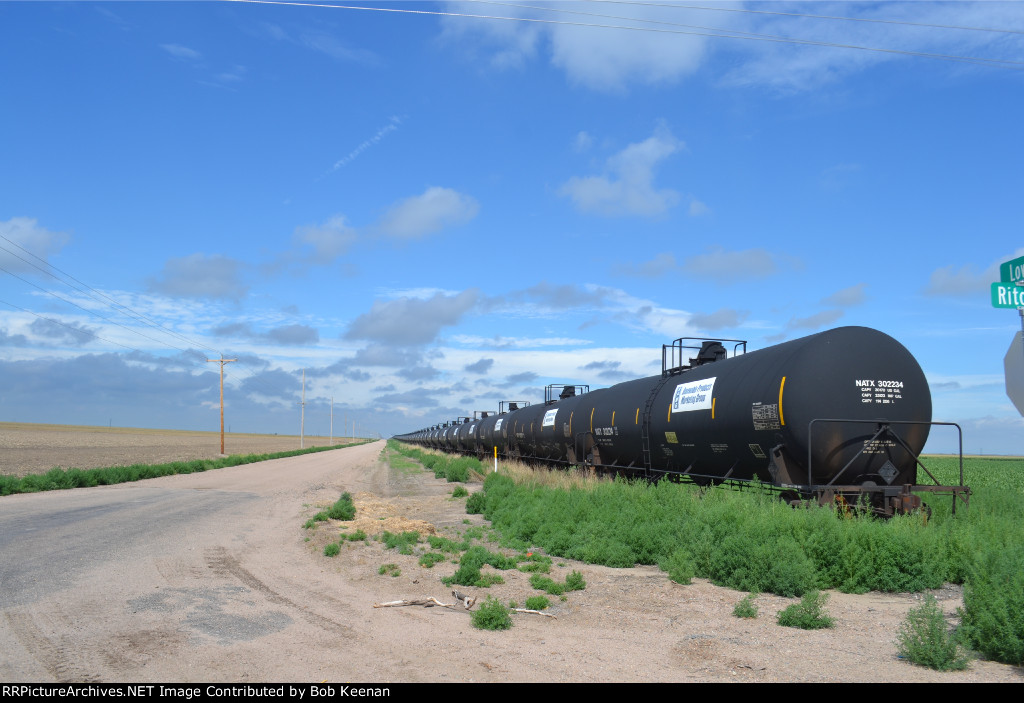Stored Ethanol Tank Cars