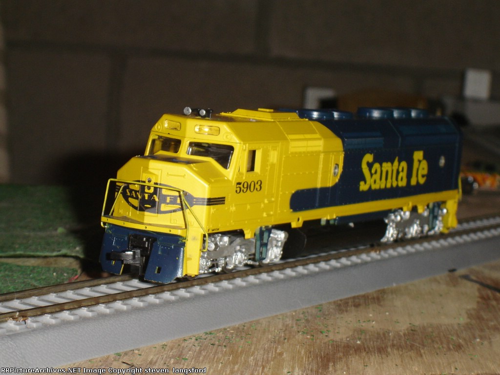 MY BRAND NEW ATSF B45