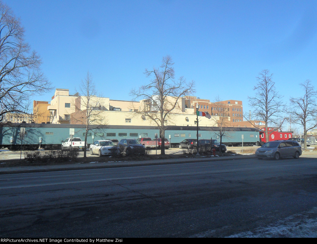 Two Coaches and Caboose